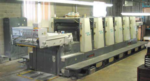 Roland/Miller 6 Color Press